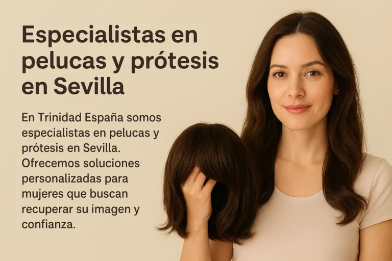 Especialistas en pelucas y prótesis en Sevilla