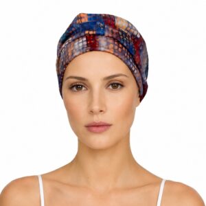 Turbante oncológico de bambú París para mujer